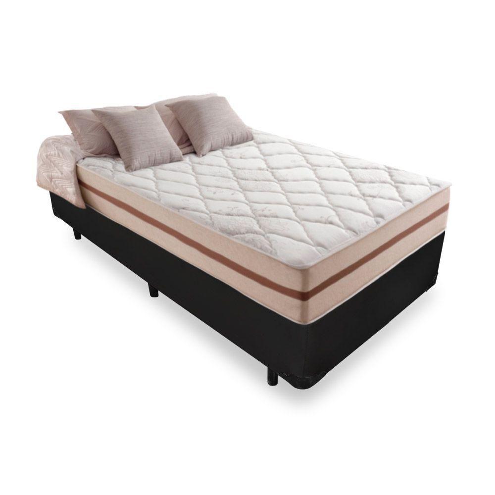 Cama Box Solteiro 88 Tecido Sintético Pre...