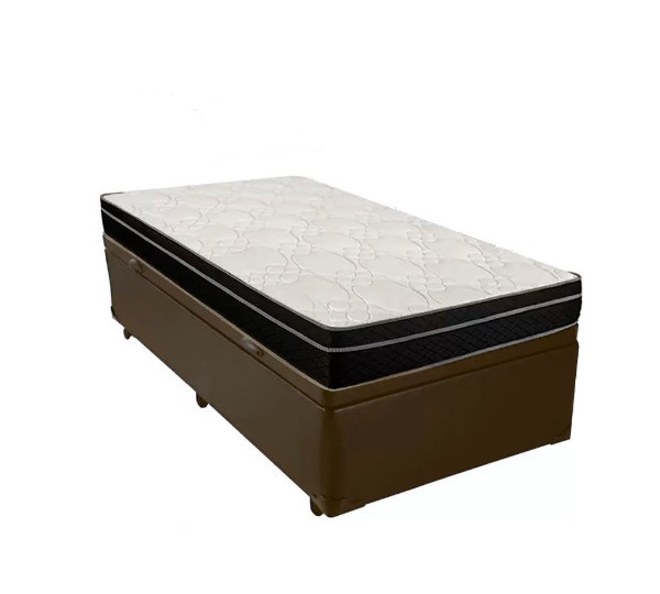 Cama Box Baú Solteiro 88 Tecido Sintético...