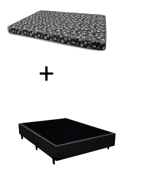 Cama Box Casal 138 Bello Box - Tecido Sin...