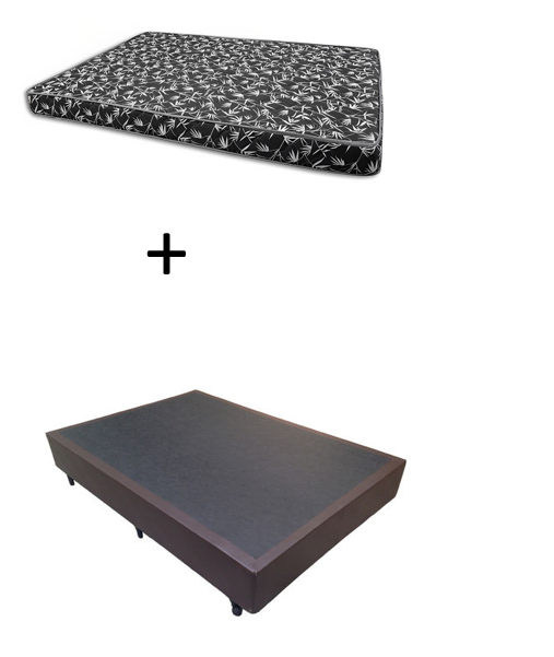Cama Box Casal 138 Bello Box - Tecido Sin...