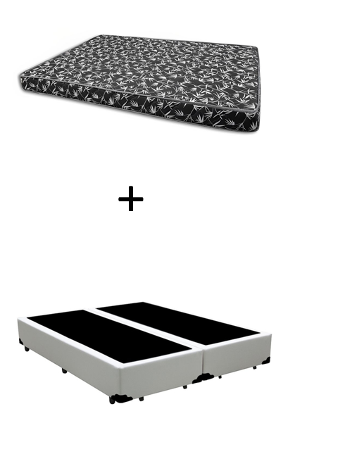 Cama Box Casal 138 Bipartido Bello Box - ...