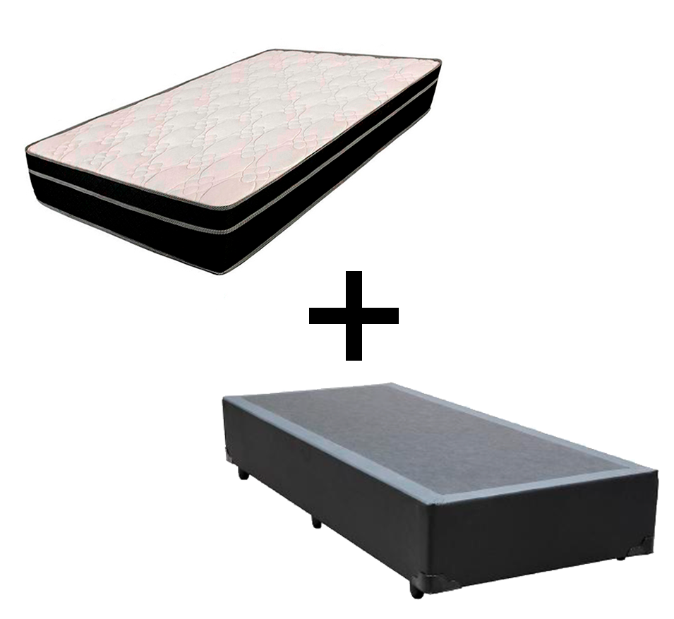 Cama Box Solteiro 88 - Tecido Sintético P...