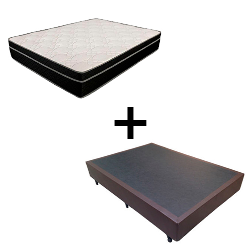 Cama Box Casal 138 - Tecido Sintético Mar...