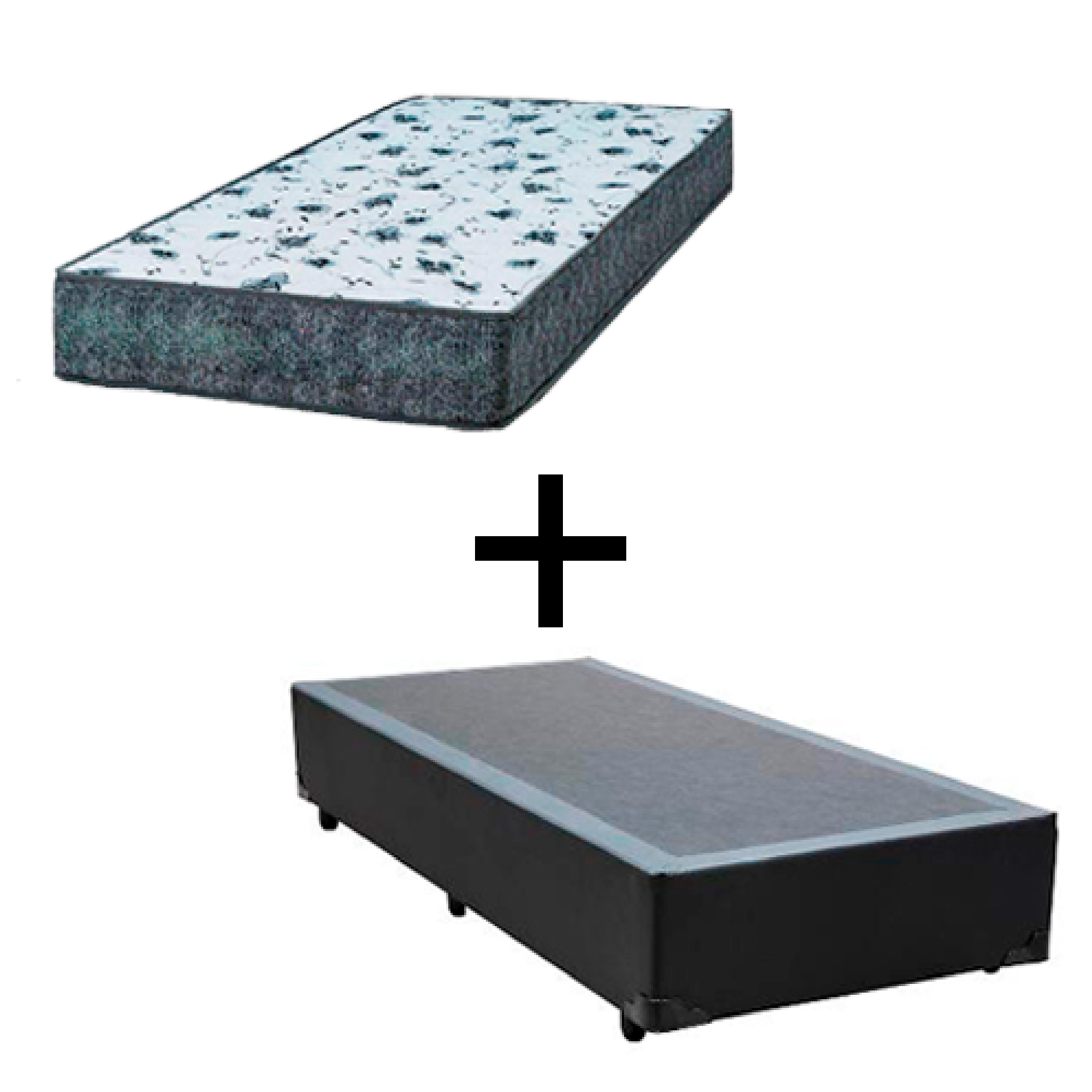 Cama Box Solteiro 88 Tecido Sintético Pre...